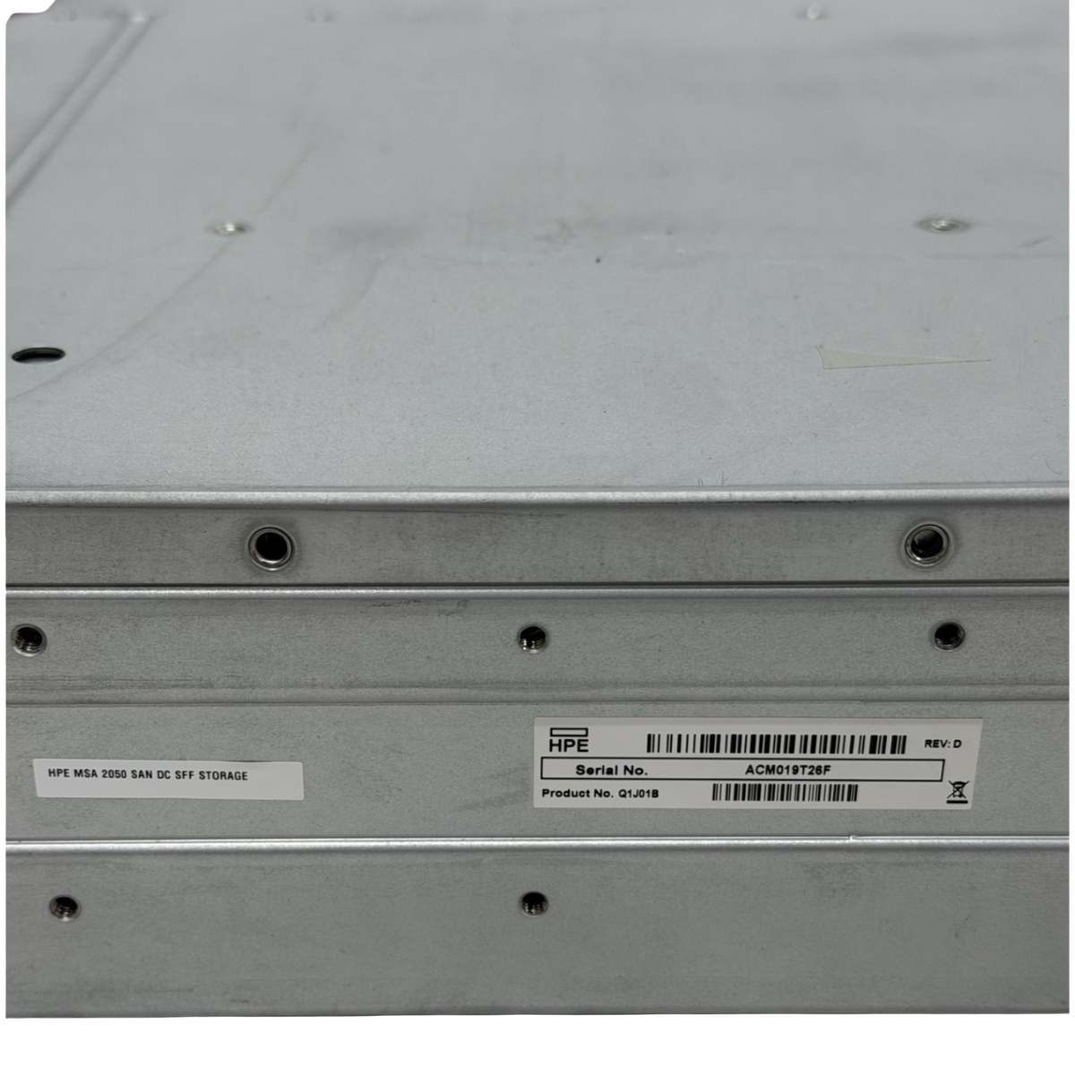 HPE MSA2050 SAN Disk Array 24-Bay SAS x 2.5" 2x PSU Chassis 876133-001