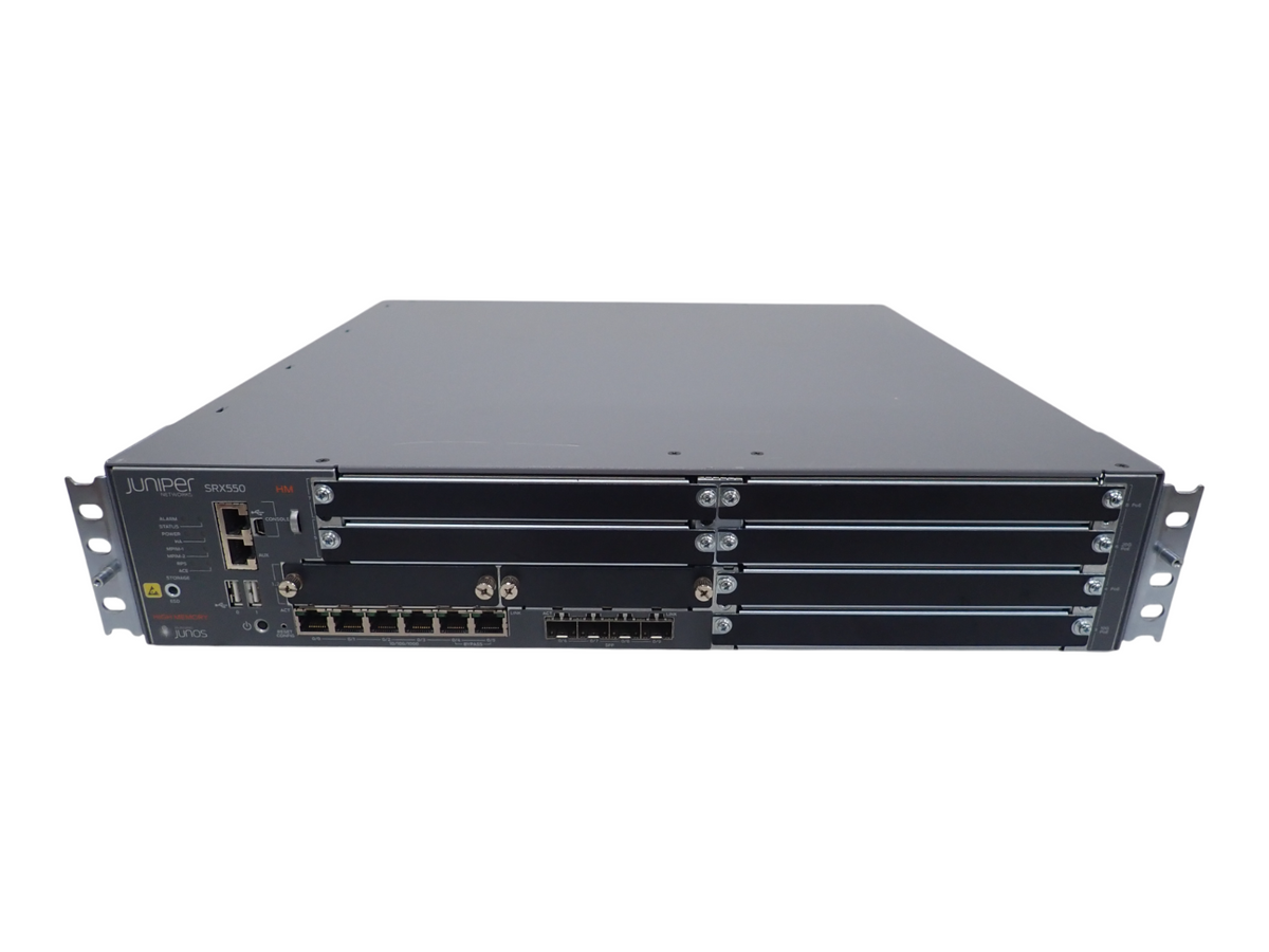 Juniper Networks SRX550 6x RJ-45 4x SFP Gateway Security Appliance SRX550-645AP