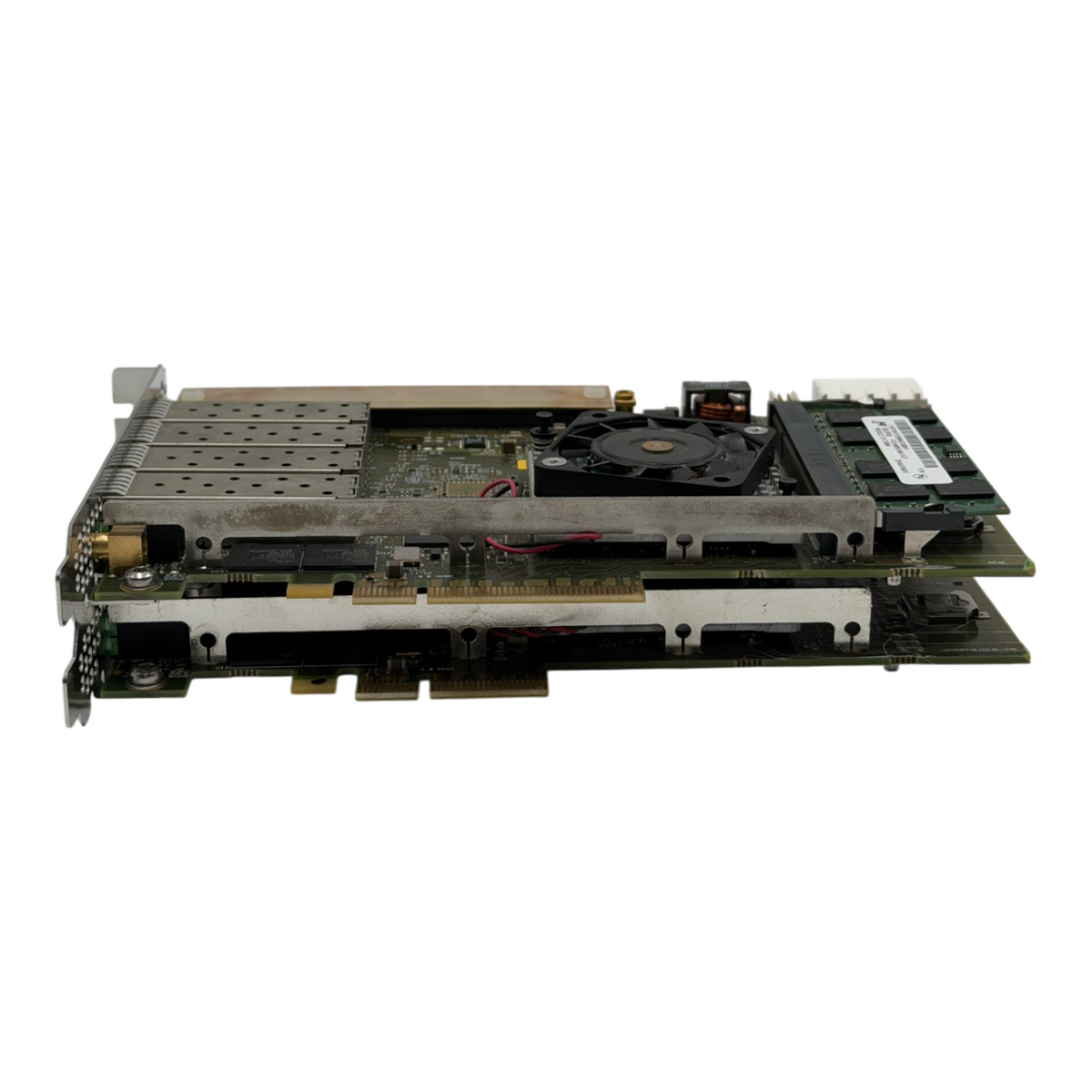 Napatech NTPORT4E-4T 1GbE 4xRJ45 w/ NT4E-4 1GbE 4xSFP Network Capture Adapter