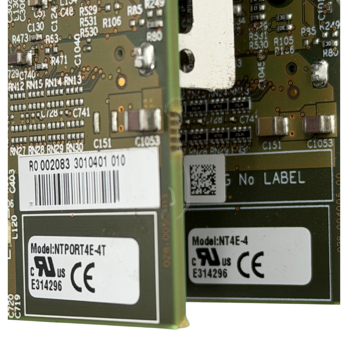 Napatech NTPORT4E-4T 1GbE 4xRJ45 w/ NT4E-4 1GbE 4xSFP Network Capture Adapter