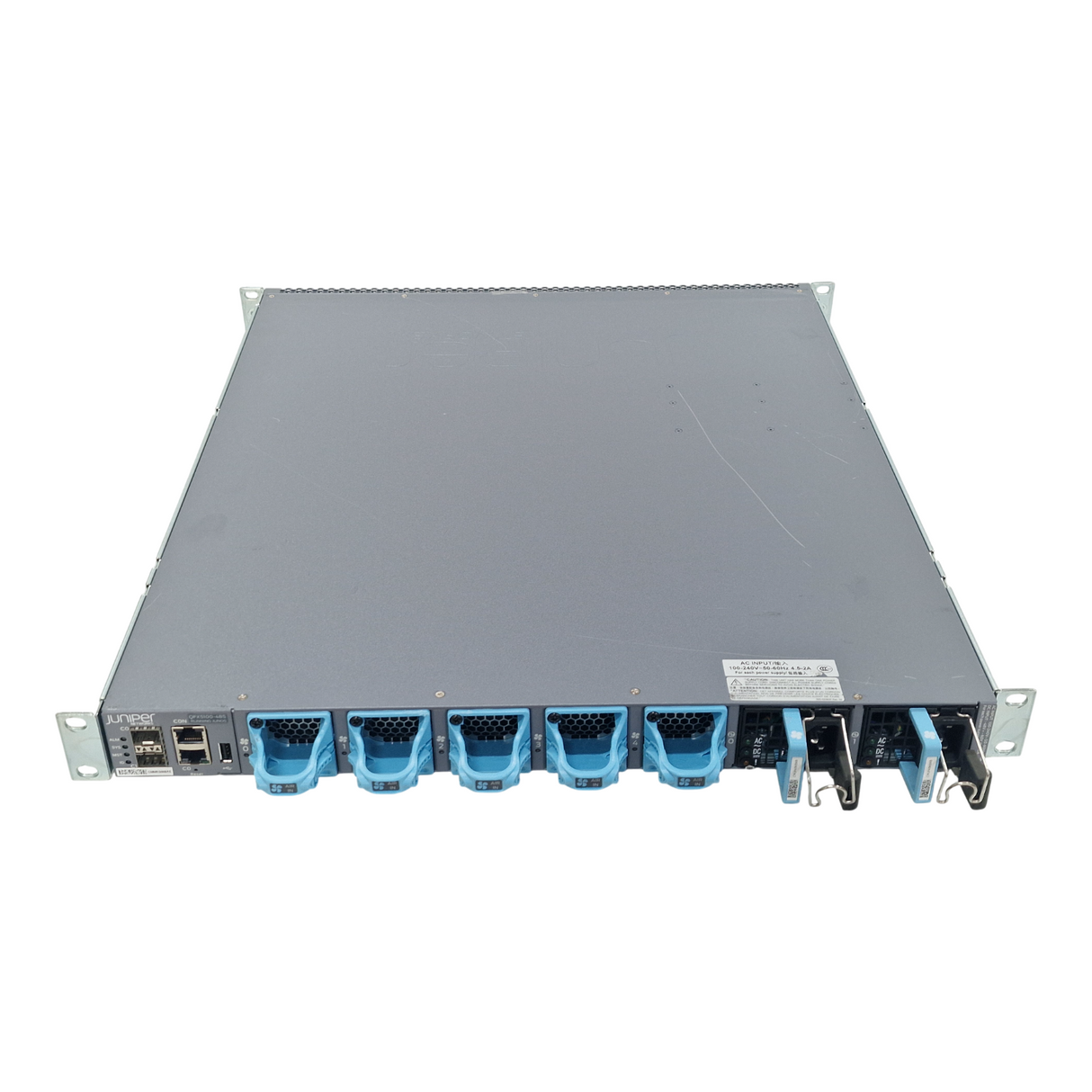 Juniper QFX5100-48S-6Q 48x 1/10Gb SFP+ + 6x 40GbE QSFP B2F L3 Switch 2x PSU
