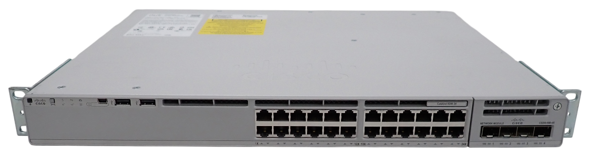 Cisco C9200-24T-E Catalyst 9200 24x 1GE RJ45 L3 switch + 4x 10G SFP+ C9200-NM-4X