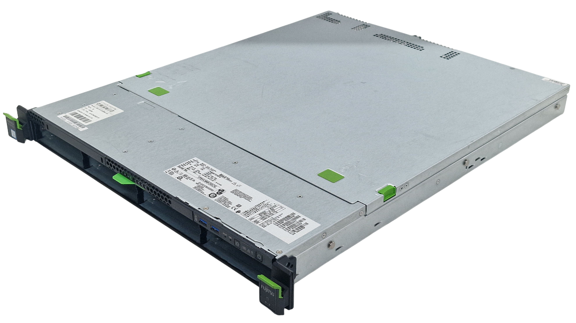 Fujitsu Primergy RX1330 M4 CTO Xeon E-2200 CPU 4DIMM 4x LFF SAS Bay Server