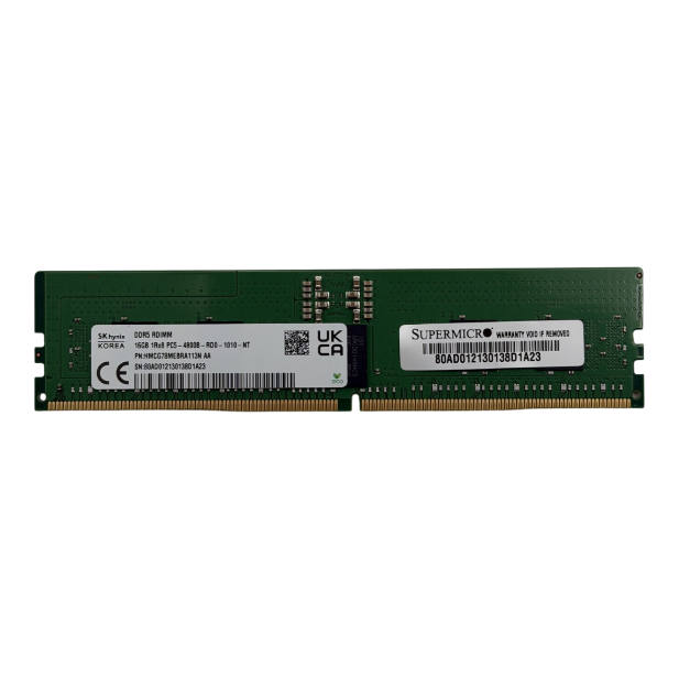 SK Hynix 16GB 1Rx8 PC5-4800B DDR5-38400 ECC RDIMM Server Memory HMCG78MEBRA113N