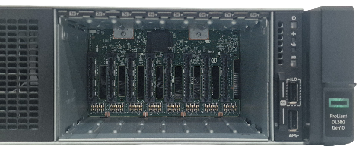 HPE ProLiant DL380 GEN10 CTO 2x Scalable CPU 24-DIMM 8x NVME Bay 2U Server