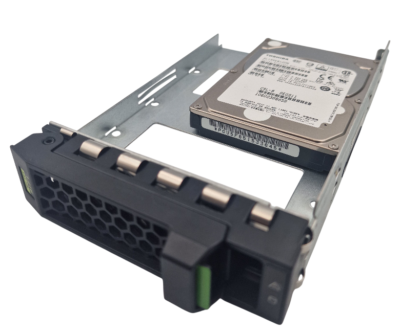 Fujitsu 1.2TB 10K SAS 12G 2.5" Hard Drive HDD S26461-F5568-L112 In 3.5" Caddy