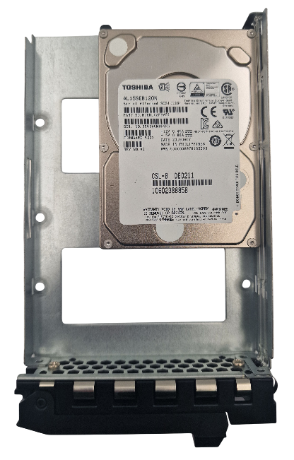 Fujitsu 1.2TB 10K SAS 12G 2.5" Hard Drive HDD S26461-F5568-L112 In 3.5" Caddy