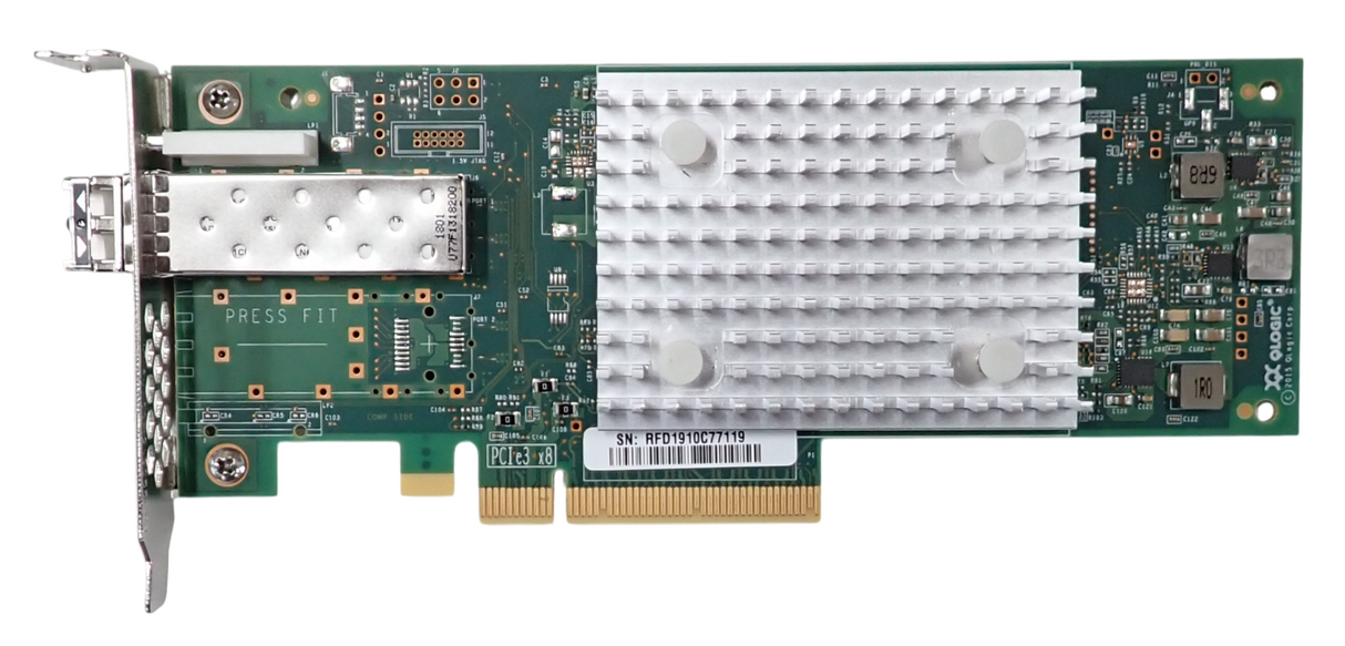 NEW Fujitsu QLogic QLE2740-F 1-Port 32Gb FC SFP+ HBA HH + SFP S26361-F4043-L201