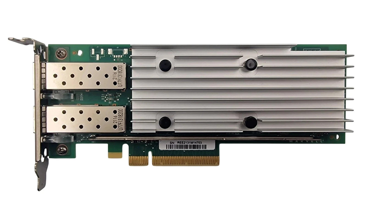 New Fujitsu QLogic QL41212 Dual Port 25GbE SFP28 Network Card S26361-F4056-L202