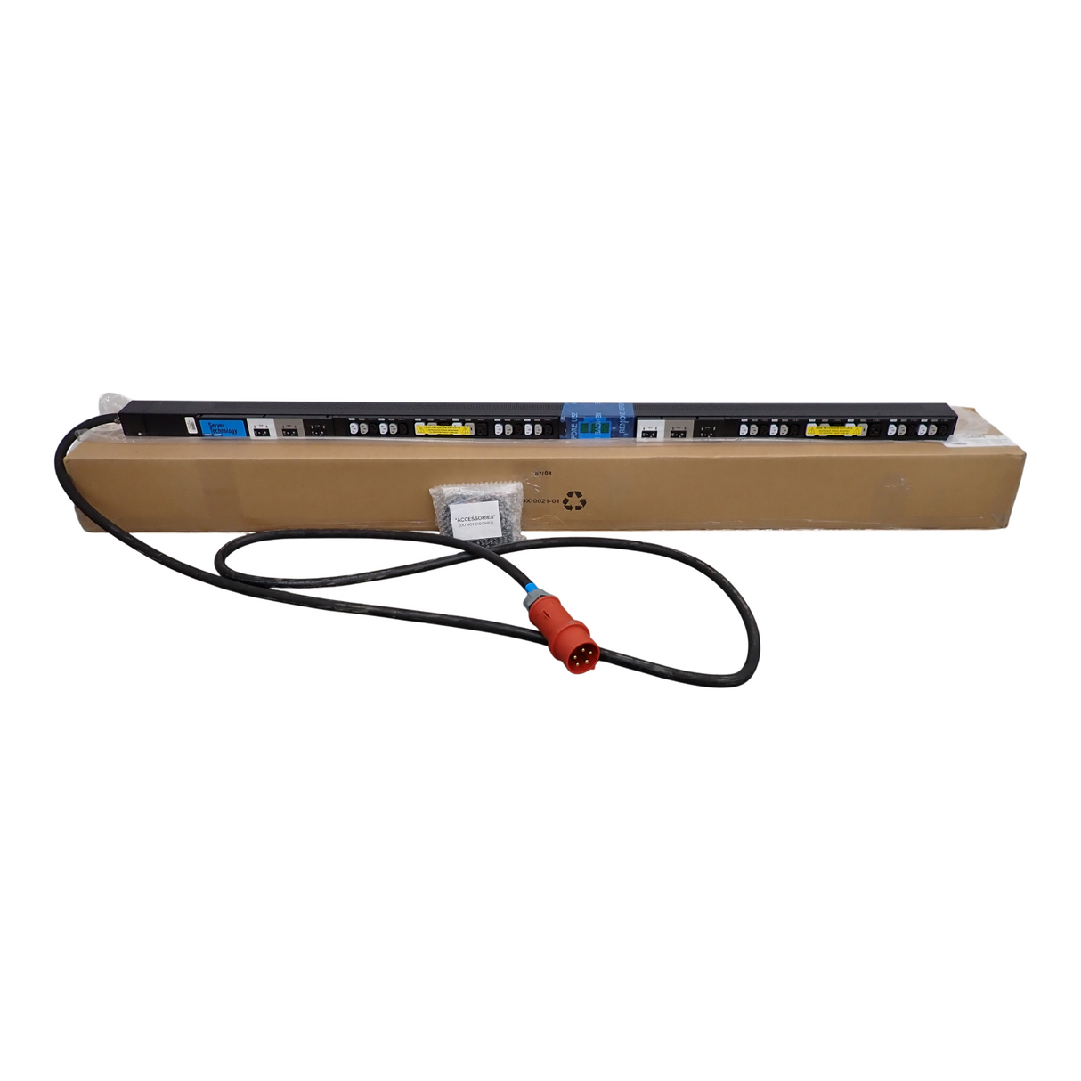 New Server Technology PRO2 0U 24x C13 12x C19 BLUE Switched PDU SEV-FB636B-532P6