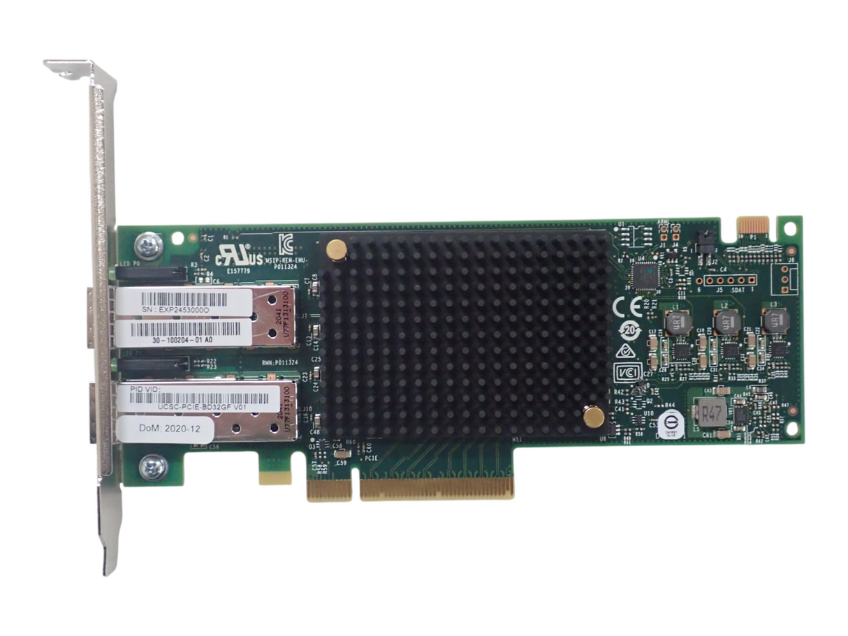 Cisco LPe32002-M2 UCSC-PCIE-BD32GF UCS Dual Port 32GFC Fibre Channel HBA Card