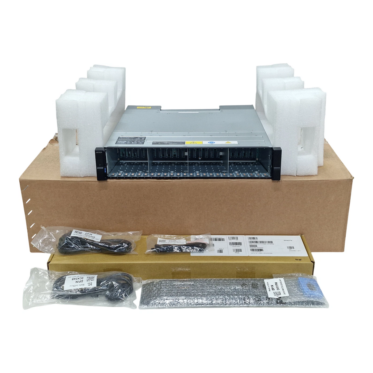 NEW Dell PowerVault ME5024 24x SFF Bay Storage Array 2x 25G-iSCSI-4 Controller