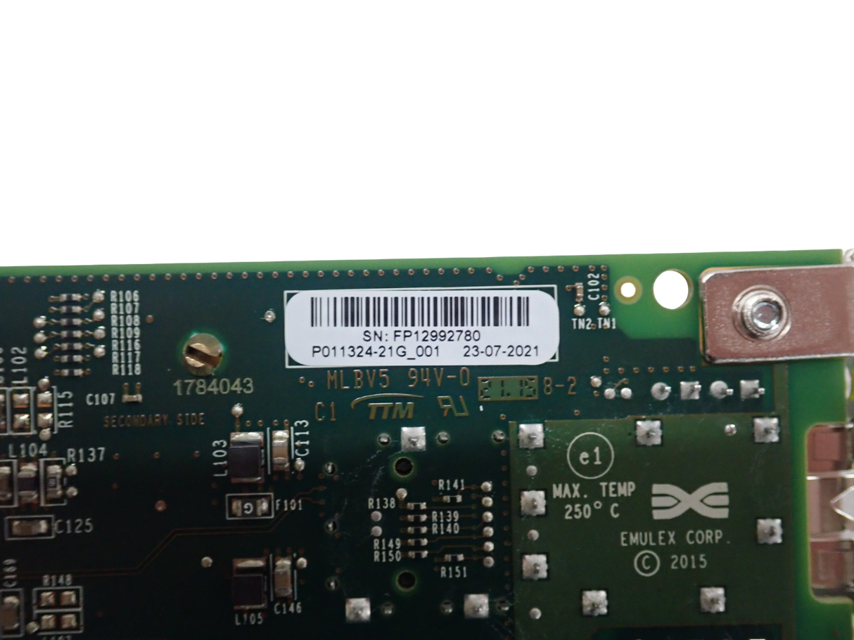 Emulex LPE32002-M2 Dual Port 32Gb SFP+ Fibre Channel Host Bus Adapter