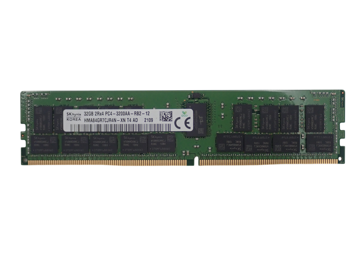 SK Hynix 32GB 2Rx4 PC4-3200AA DDR4 ECC RDIMM Server RAM Memory HMA84GR7CJR4N-XN