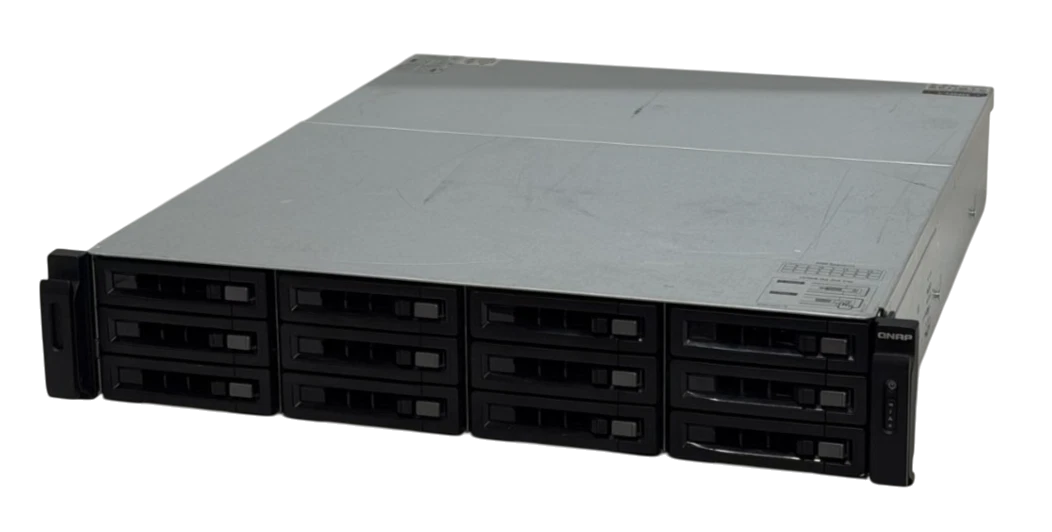 QNAP TS-EC1280U-RP 12x 3.5" Bay Network Attached Unified Storage NAS Server
