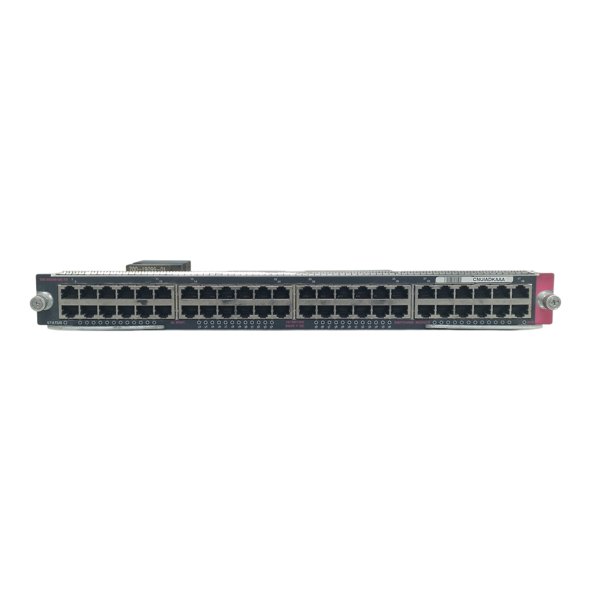 Cisco Catalyst WS-X6548-GE-TX 48x 1GbE RJ-45 Port Switch Module For 6500 Series