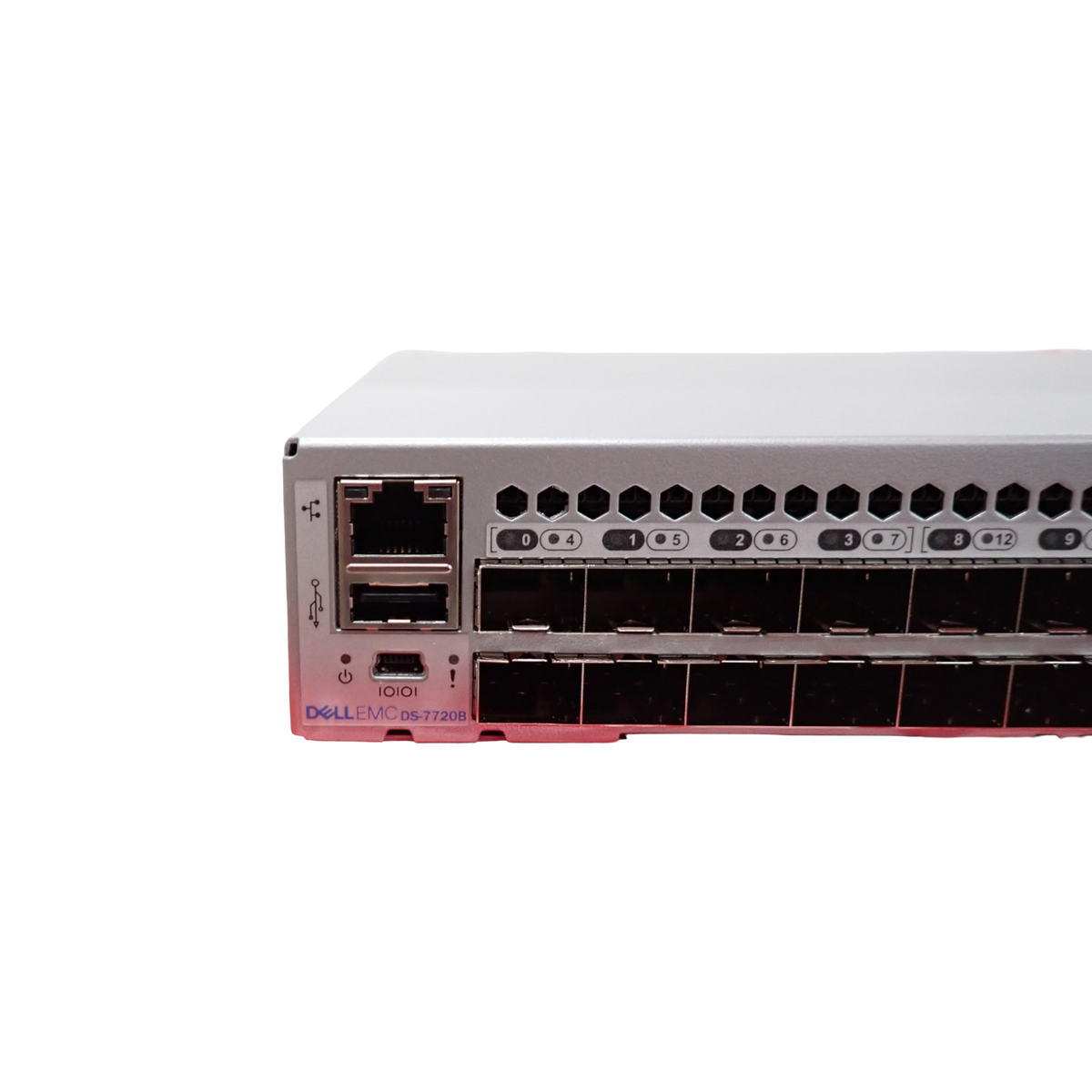 New Brocade Dell EMC DS-7720B G720 48x 64GbE SFP+ 8x 2x64G SFP-DD 24Act Switch