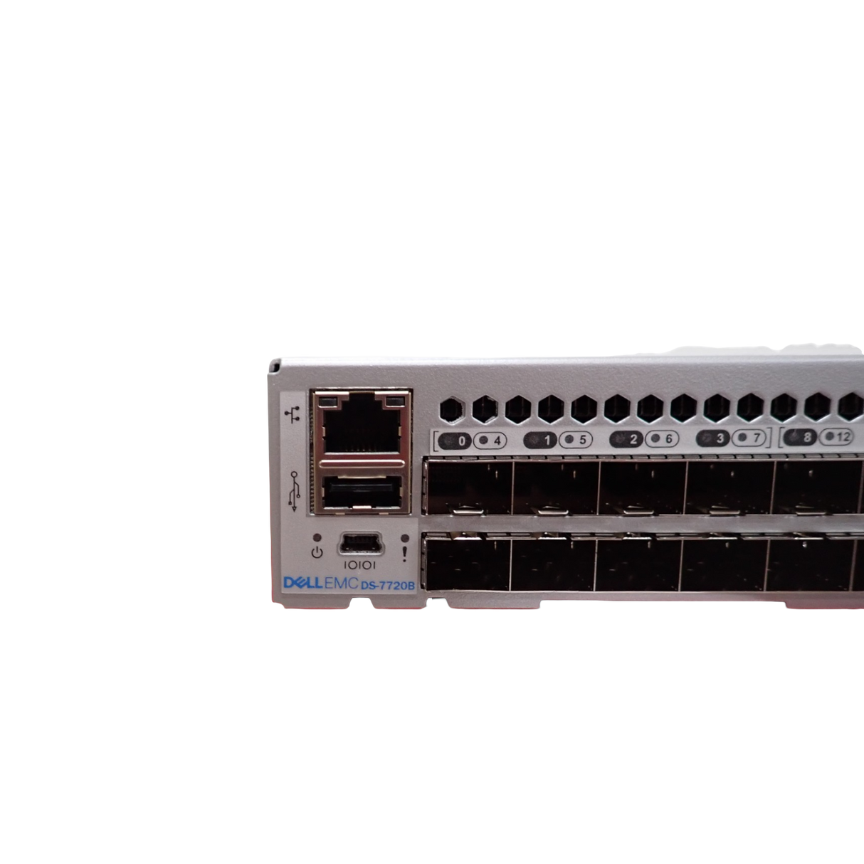 New Brocade Dell EMC DS-7720B G720 48x 64GbE SFP+ 8x 2x64G SFP-DD 24Act Switch