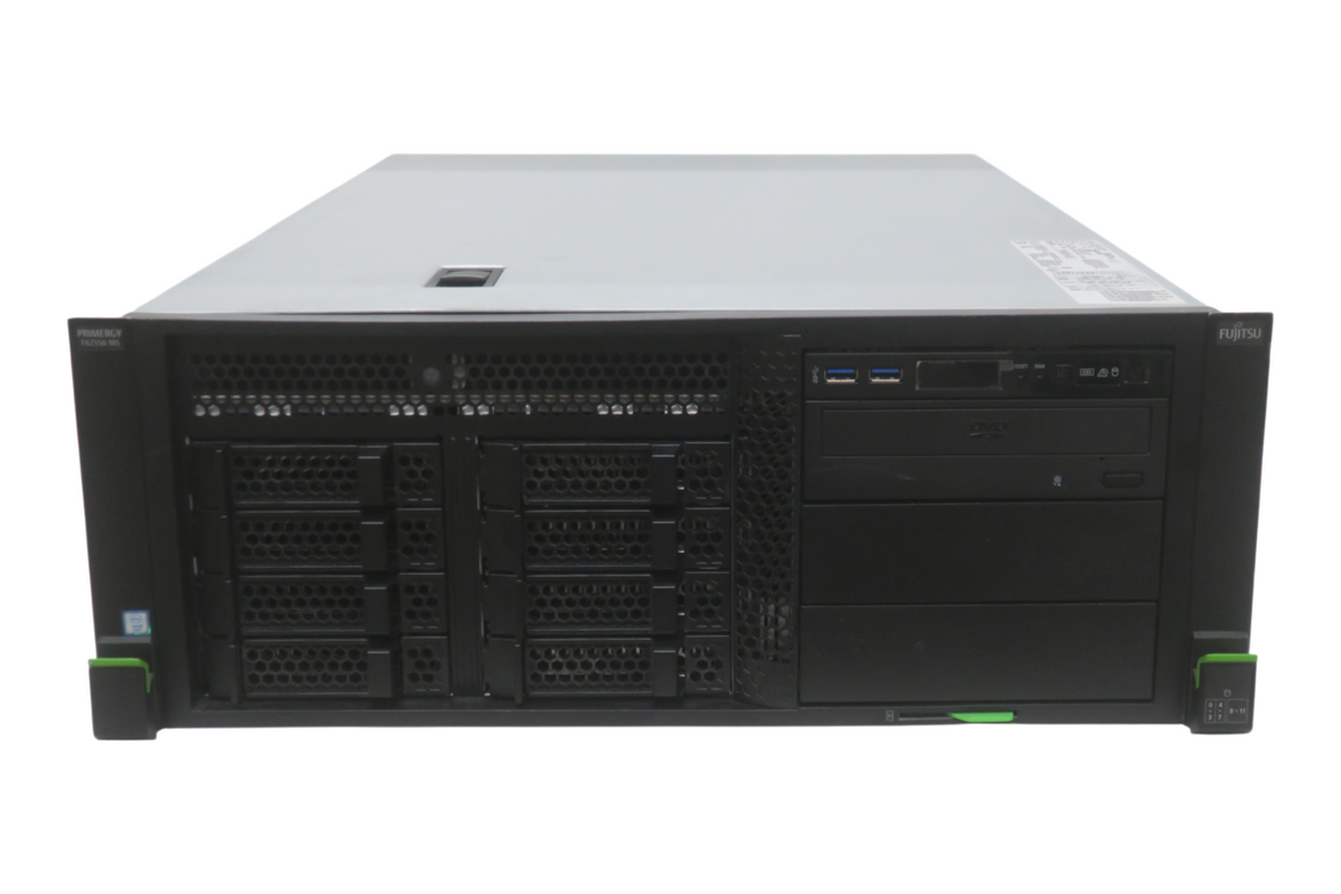 Fujitsu Primergy TX2550 M5 2x Xeon Scalable 12xDDR4 8x 3.5" SAS/SATA Server CTO
