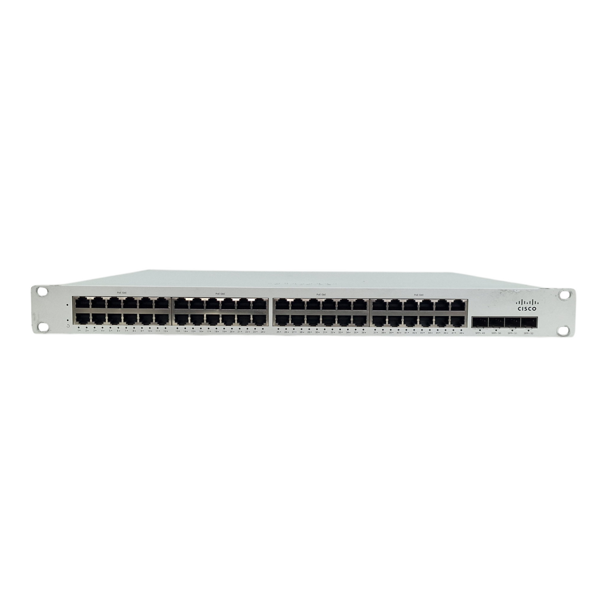 Cisco Meraki MS250-48FP 48x 1GbE RJ45 PoE + 4x 10GbE SFP+ Cloud Switch UNCLAIMED