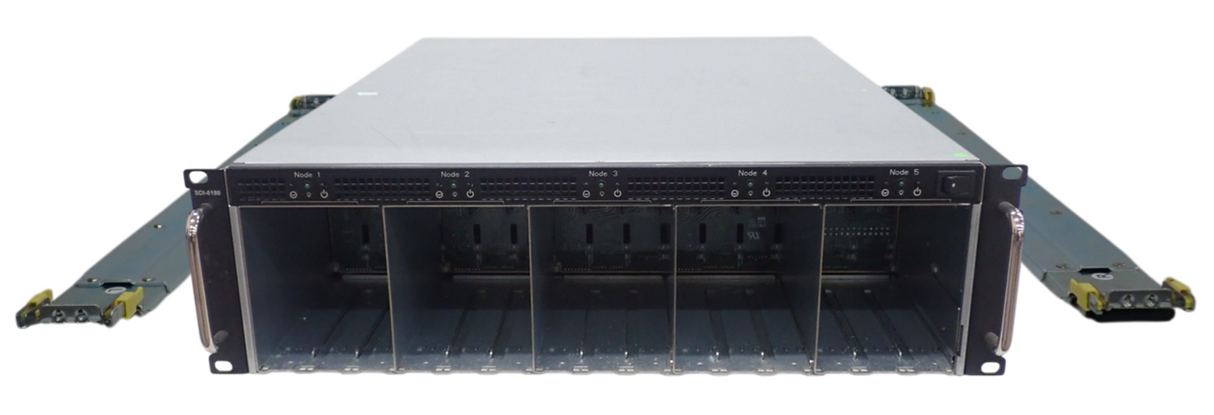 Supermicro 15-Bay 5-Node Chassis + 5x A2SDi-H-TP4F 16C Atom C3958 4x DIMM Nodes