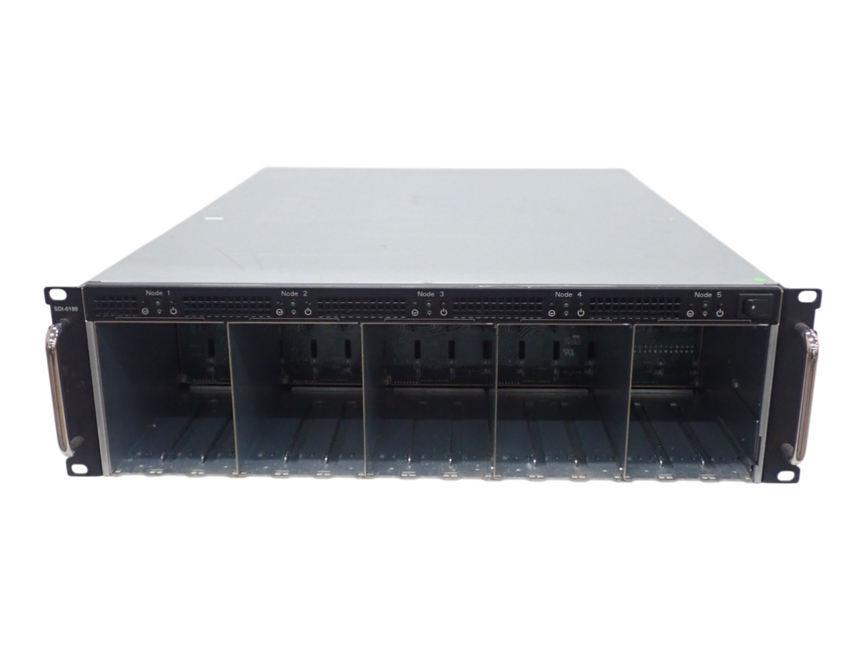Supermicro 15-Bay 5-Node Chassis + 5x A2SDi-H-TP4F 16C Atom C3958 4x DIMM Nodes