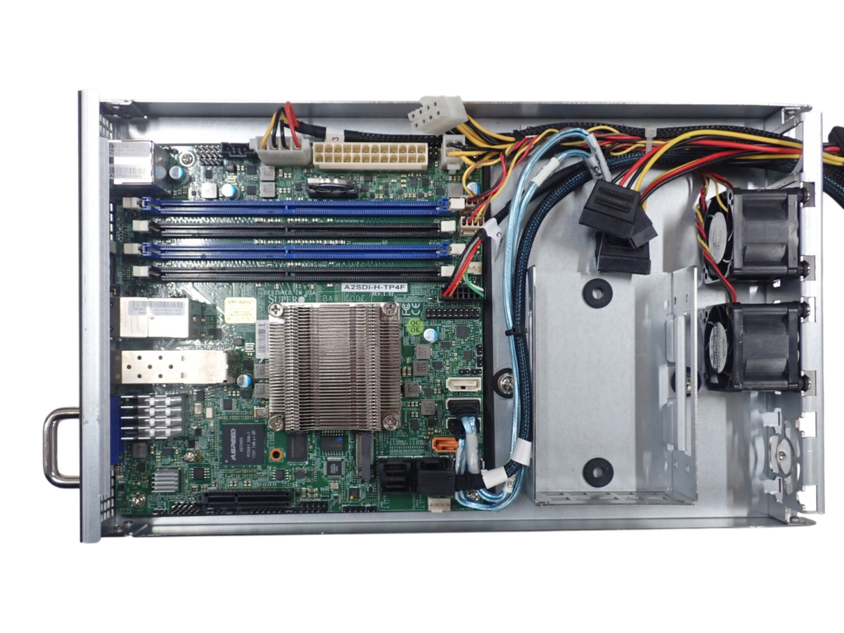 Supermicro 15-Bay 5-Node Chassis + 5x A2SDi-H-TP4F 16C Atom C3958 4x DIMM Nodes