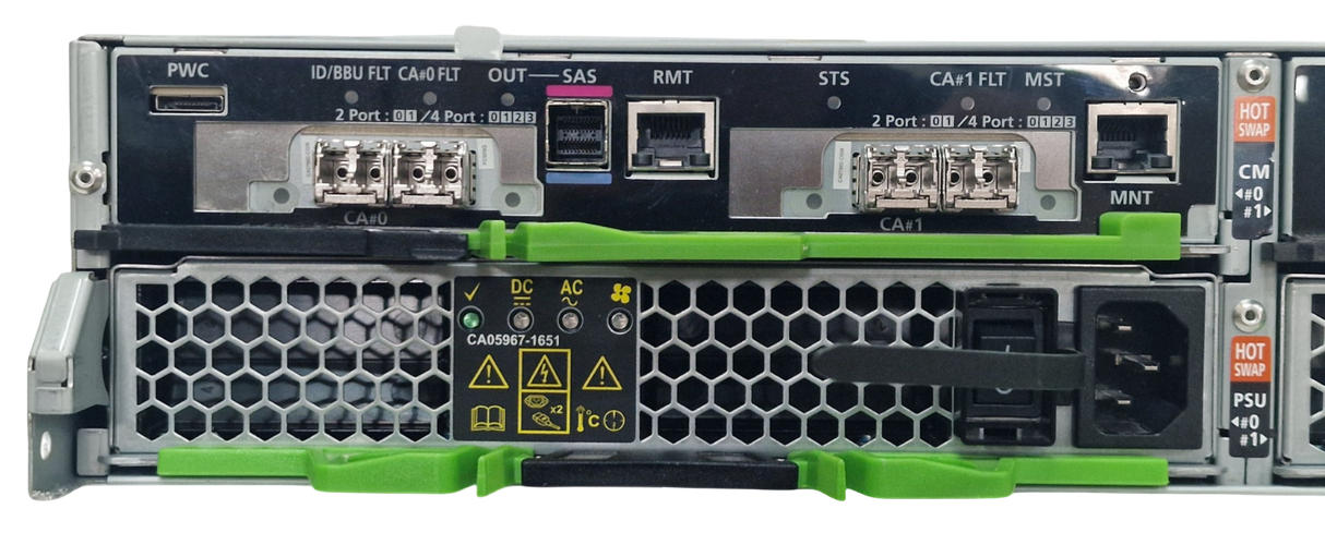 Fujitsu Eternus AF250 S3 24Bay 2x CA08606-D125 CM T3 2x CA07662-C009 Flash Array