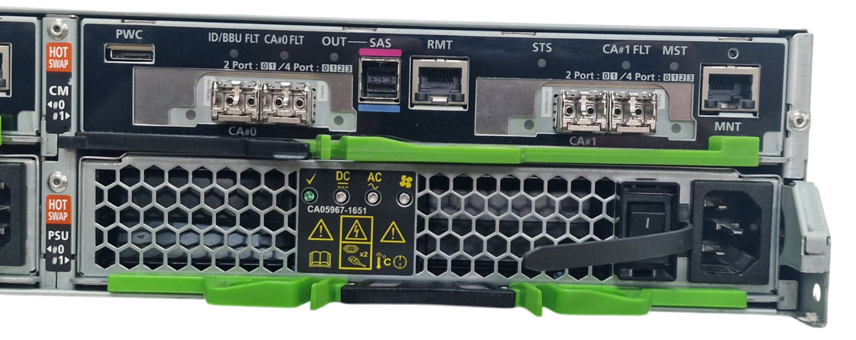 Fujitsu Eternus AF250 S3 24Bay 2x CA08606-D125 CM T3 2x CA07662-C009 Flash Array