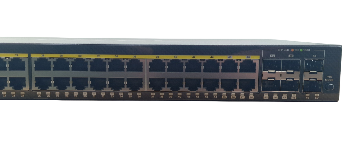New Zyxel 48x 1G RJ45 PoE+ 4x Combo 2x 1G SFP Smart Managed Switch GS1920-48HPV2