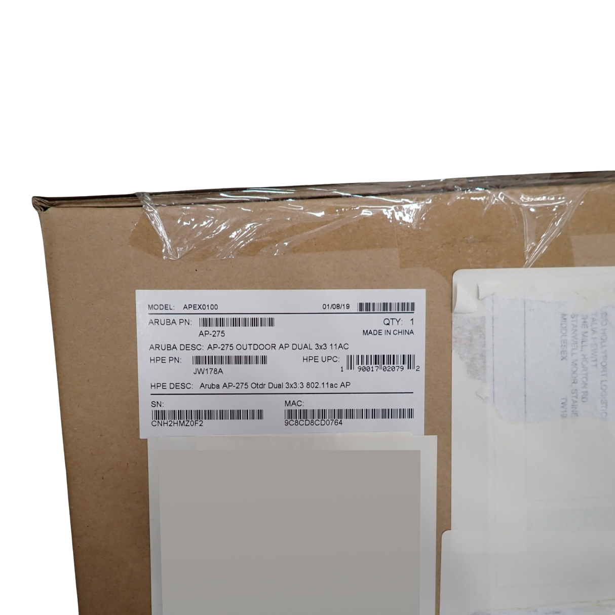 New HPE Aruba AP-275 Outdoor Dual Radio 3x3 MIMO 802.11ac Access Point JW178A