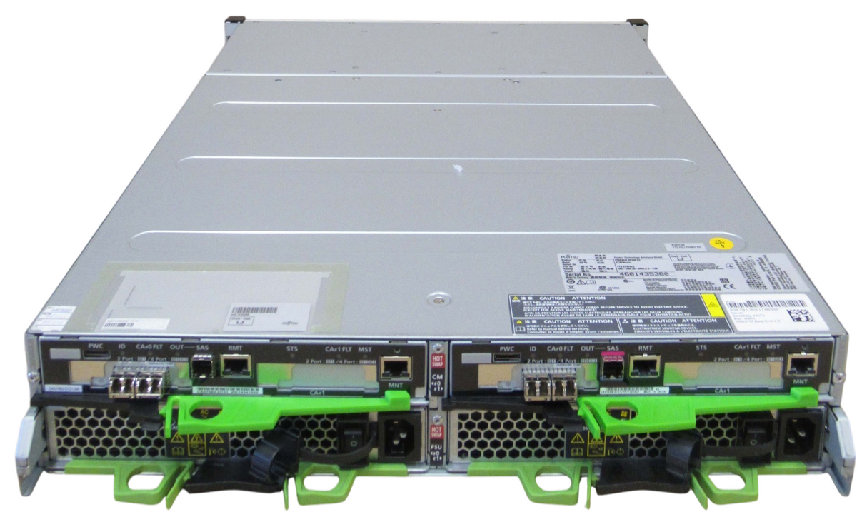 Fujitsu Eternus DX200 S3 24-Bay 16TB SSD Disk Storage ET203AU 2 x 16GB FC Contro