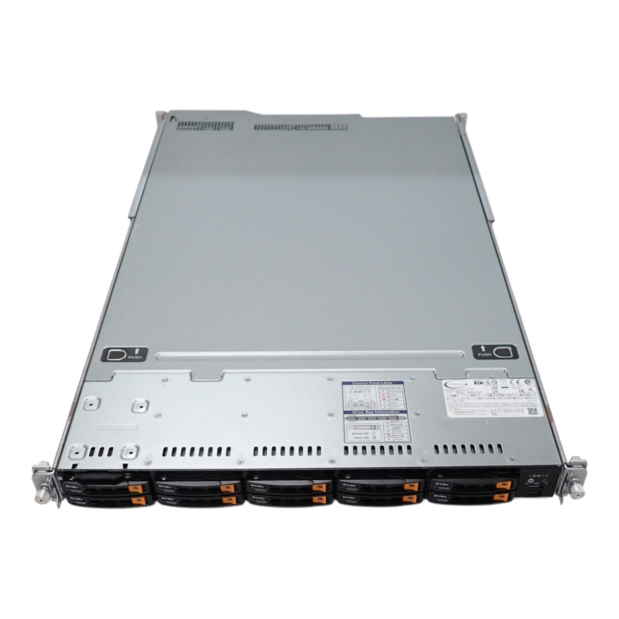 Supermicro SuperServer 1029U-TN10RT CTO 2x Gen1/2 Scalable CPU 24DIMM 10Bay NVMe