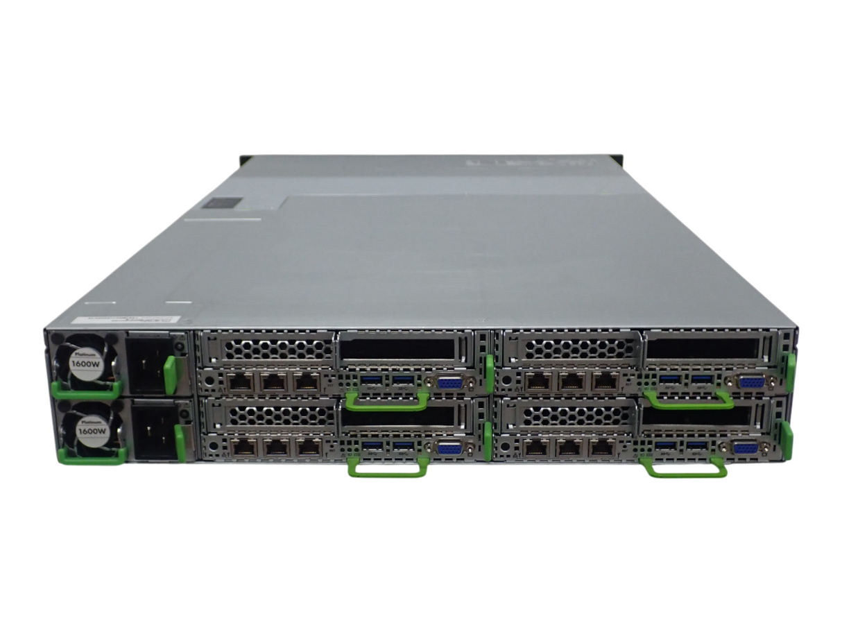 Fujitsu PRIMERGY CX400 M1 24x 2.5" SAS 4 x CX2550 M2 8x E5-2600 V4 CP400i CTO
