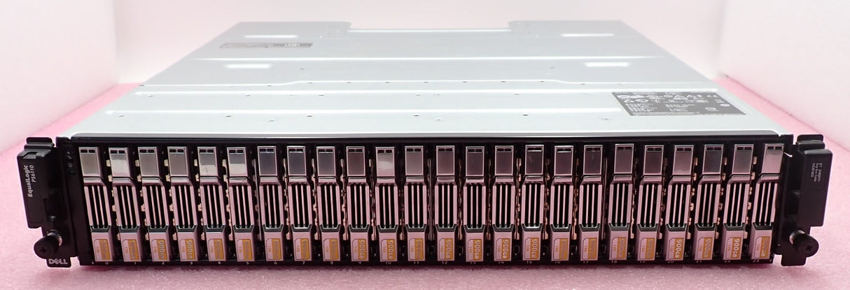 Dell EqualLogic PS6110 Storage Array 24x 900GB HDD 2x Type 14 Controllers 2x PSU