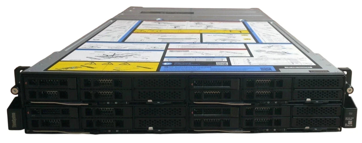 Lenovo ThinkSystem D2 +4x SD530 CTO Server Nodes 1st/2nd Gen Scalable CPU 16DIMM