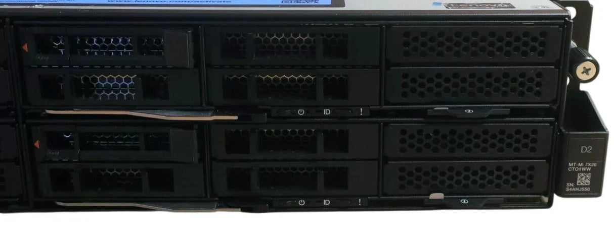 Lenovo ThinkSystem D2 +4x SD530 CTO Server Nodes 1st/2nd Gen Scalable CPU 16DIMM