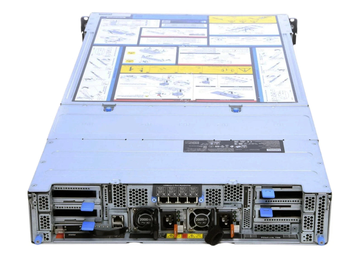 Lenovo ThinkSystem D2 +4x SD530 CTO Server Nodes 1st/2nd Gen Scalable CPU 16DIMM