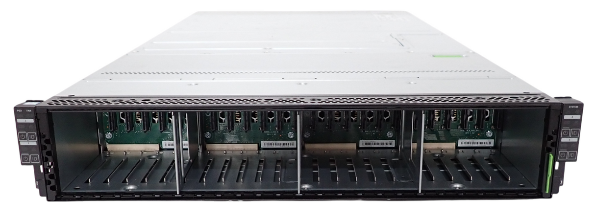 Fujitsu Primergy CX400 M4 24x 2.5" Bay Chassis + 4x CX2560 M5 CTO Server Node