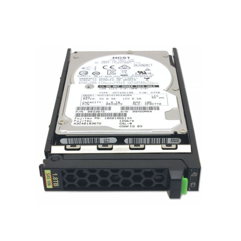 Fujitsu A3C40183672 HUC101818CS4204 10601866133 1.8TB S26361-F5543-L118
