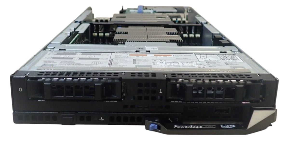 Dell PowerEdge FC640 Up to 2x Intel CPU 16-DIMM 2x 2.5" Bay Blade Server CTO