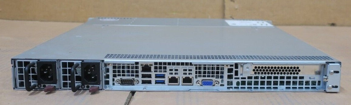 Supermicro CSE-813M Quad-Core E5-1620v3 32GB Ram 3x 1TB + 1x 300GB HDD 1U Server