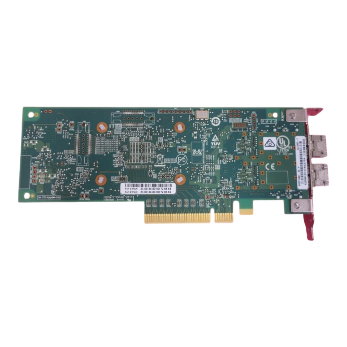 Fujitsu Dual Port 16Gb QLE2692-F Host Bus Adapter HBA S26361-F5580-L502 + SFP's