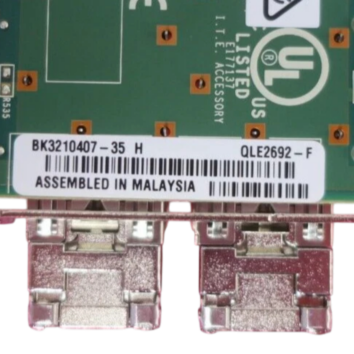 Fujitsu Dual Port 16Gb QLE2692-F Host Bus Adapter HBA S26361-F5580-L502 + SFP's