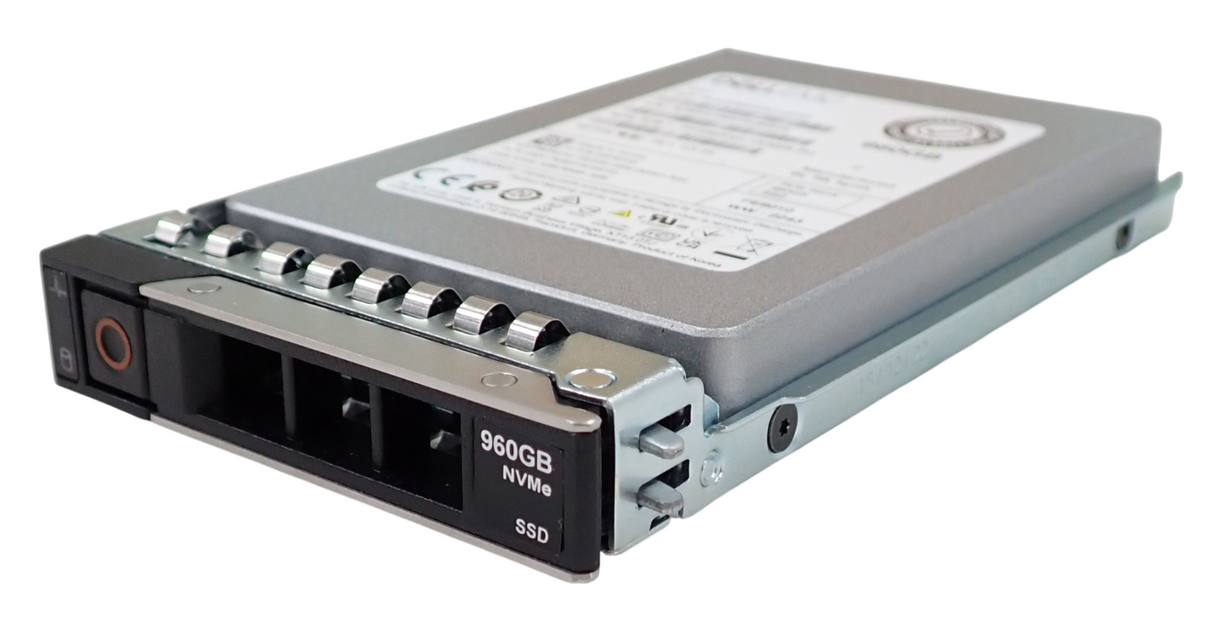 Dell 960GB NVMe Gen4 2.5" RI SSD HFS960GECTX088N WR2FG + 14/15/16th Gen Caddy