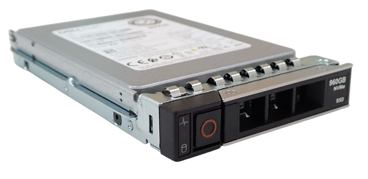 Dell 960GB NVMe Gen4 2.5" RI SSD HFS960GECTX088N WR2FG + 14/15/16th Gen Caddy