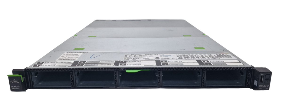 Fujitsu Primergy RX2530 M5 10SFF Chassis 6x SAS/SATA 4x NVMe Chassis Only No MB