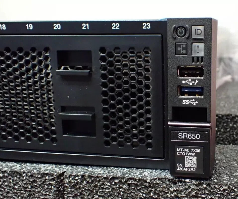 NEW Lenovo ThinkSystem SR650 2x Gen 1/2 Scalable CPU 24-DIMM 8-Bay 2U CTO Server