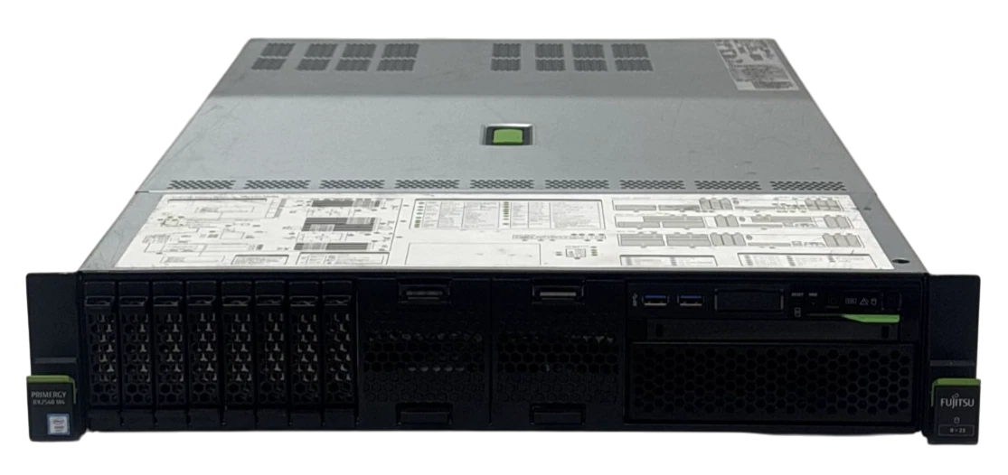 Fujitsu Primergy RX2540 M4 2 x Xeon Gold 6130 32GB EP420i 8-Bay SFF 2U Server