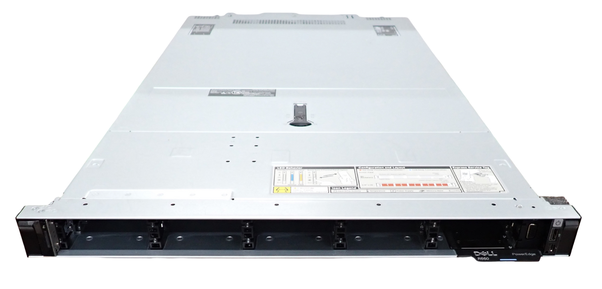 NEW Dell PowerEdge R660 2x 4/5th Gen Scalable CPU 32-DIMM 10-Bay CTO 1U Server